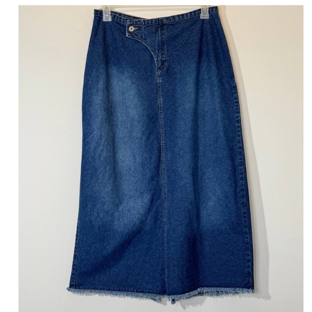 Women's Blue Demin Skirt Size XL
